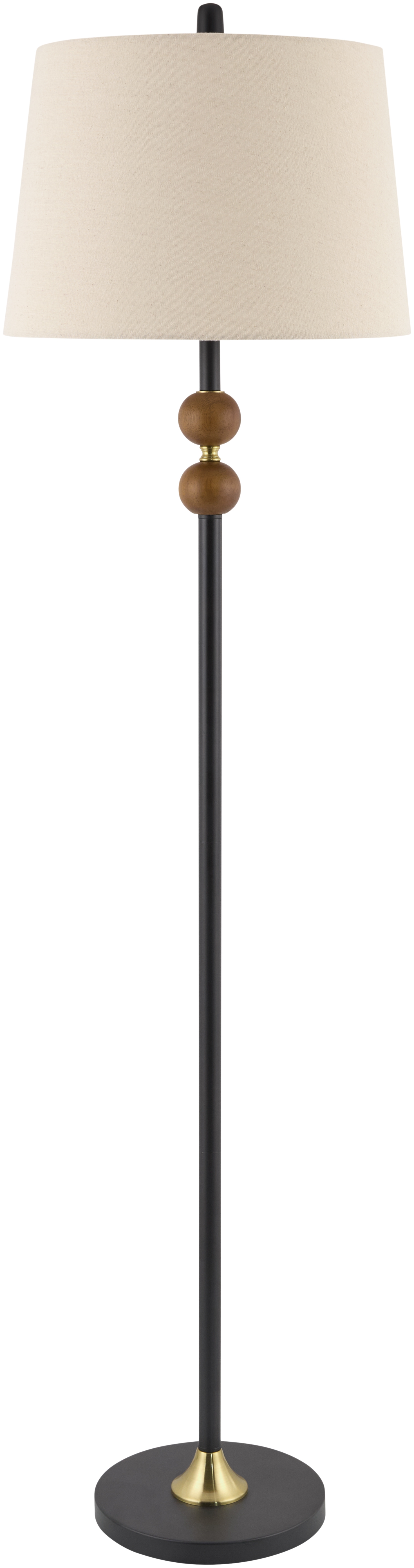 Ragay  Hand Painted 61"H x 16"W x 16"D Accent Floor Lamp - Image 0