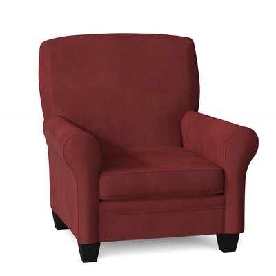 Quinn 33.5" Wide Slipcovered Armchair - Image 0