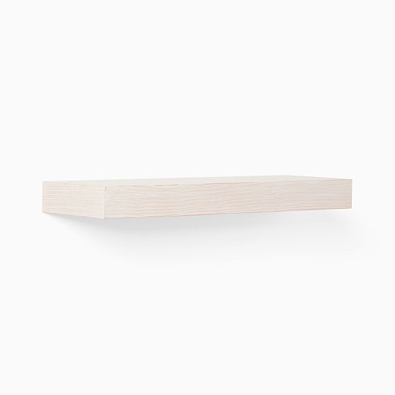 Volume 24" Floating Shelf, 8"D, Winterwood - Image 0