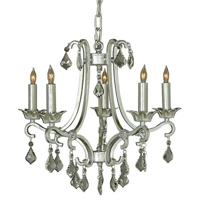 Abella 5 - Light Candle Style Empire Chandelier - Image 0