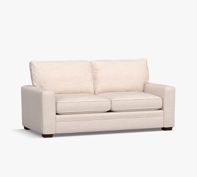 Pearce Square Arm Upholstered Deluxe Sleeper Sofa, Polyester Wrapped Cushions, Performance Everydaylinen(TM) Oatmeal - Image 2