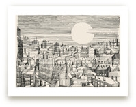 City Blues Limited Edition Fine Art Print 2 - Image 0