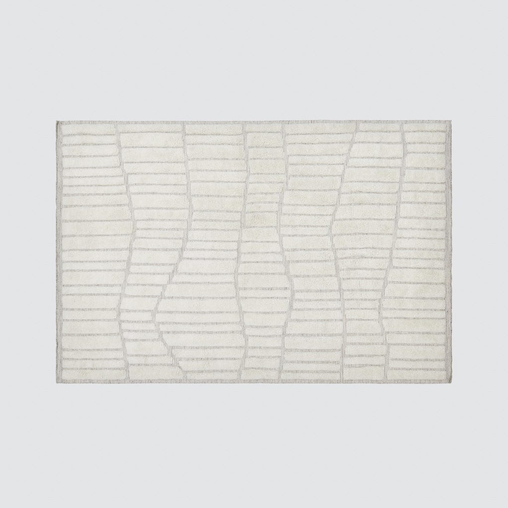 The Citizenry Ustav Hand-Knotted Area Rug | 9' x 12' | Cream - Image 4