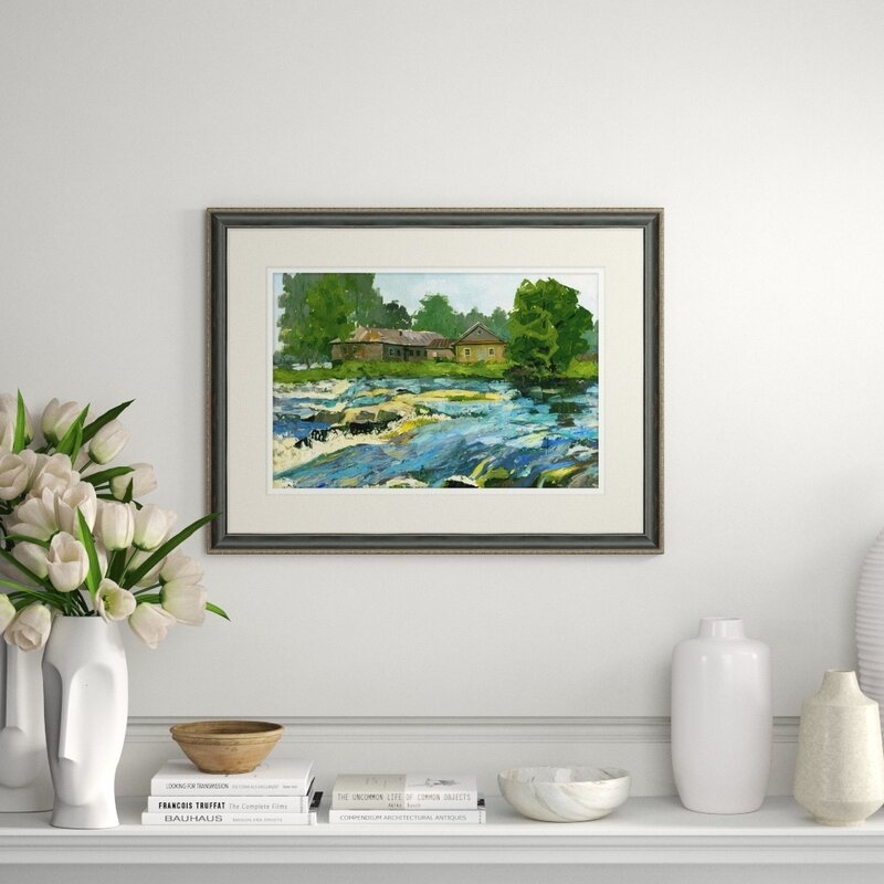Providence Art 'Rushing River' Framed Print - Image 0