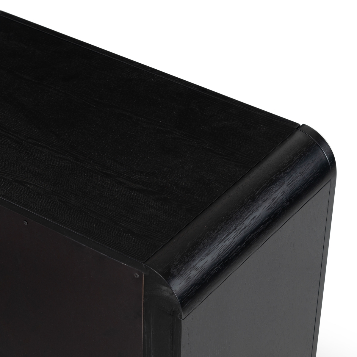 Katrina 2 Drawer Nightstand - Black/Black - Image 2