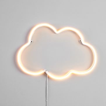 Neon LED Decor, Cloud White, WE Kids - Image 0