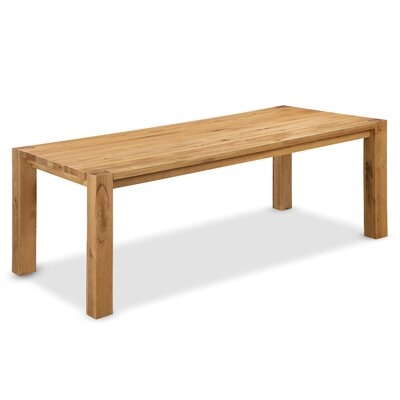 Bollinger Solid Oak Dining Table - Image 0