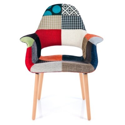 Cortland Upholstered Am Chair in Multicolor - Image 0