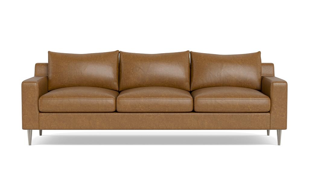 Sloan 3-Seat Leather Sofa - Image 0