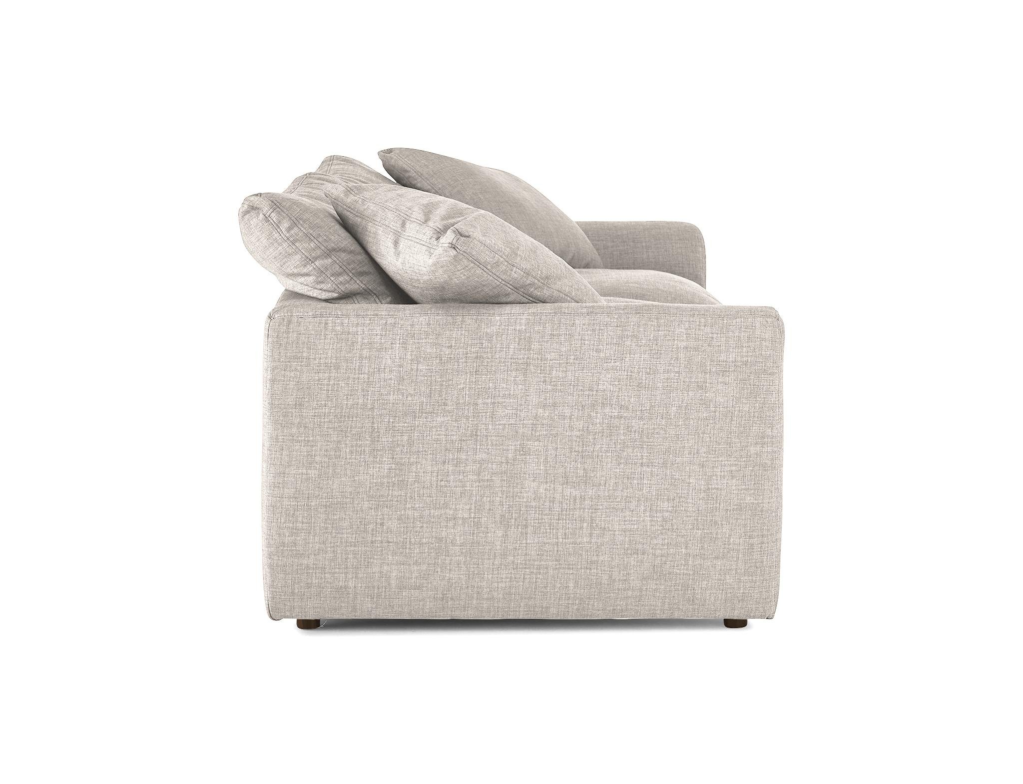 Beige/White Bryant Mid Century Modern Sofa - Merit Dove - Image 2