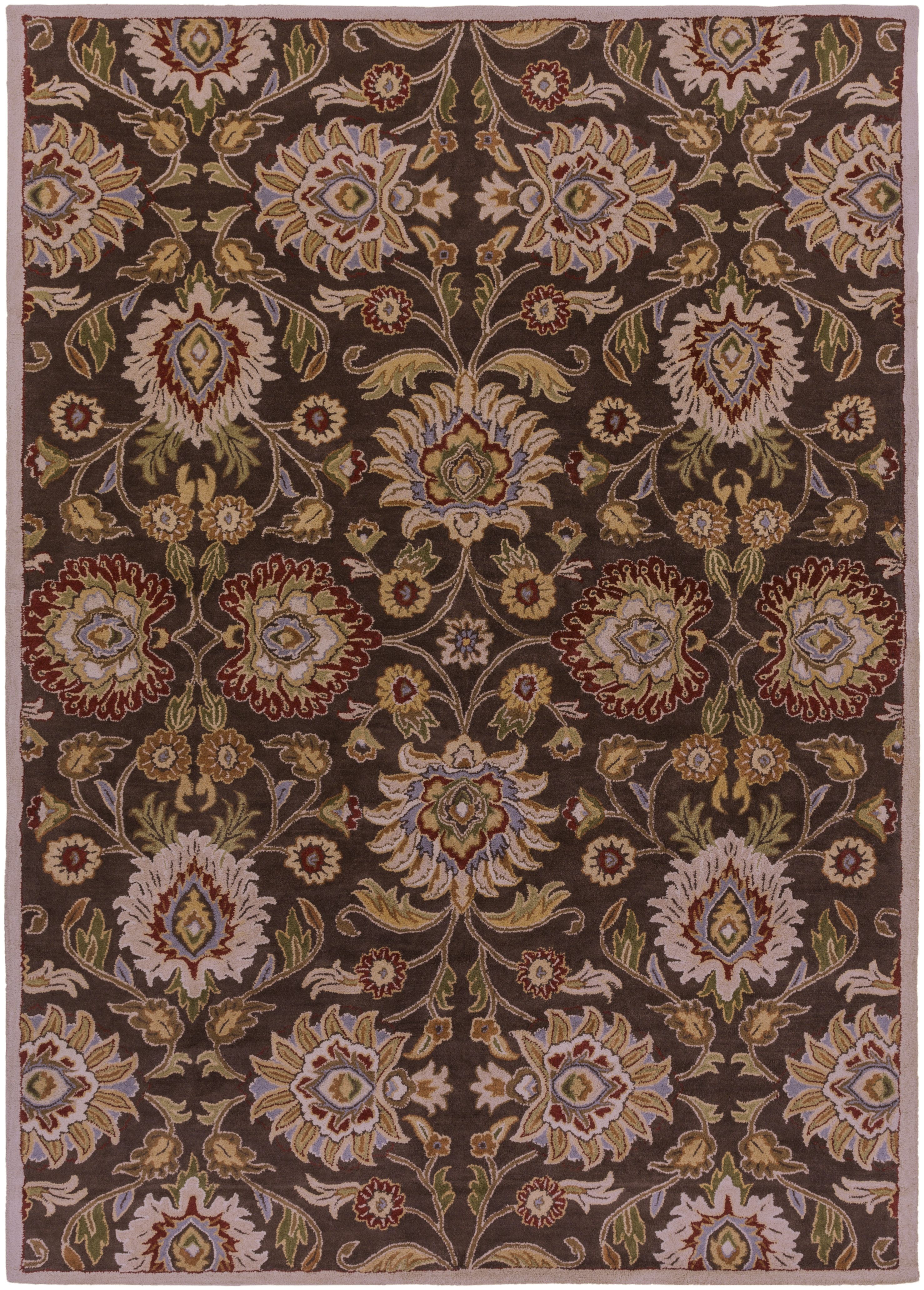 Caesar Brown Indoor 9' x 12' Handmade Rug - Image 0