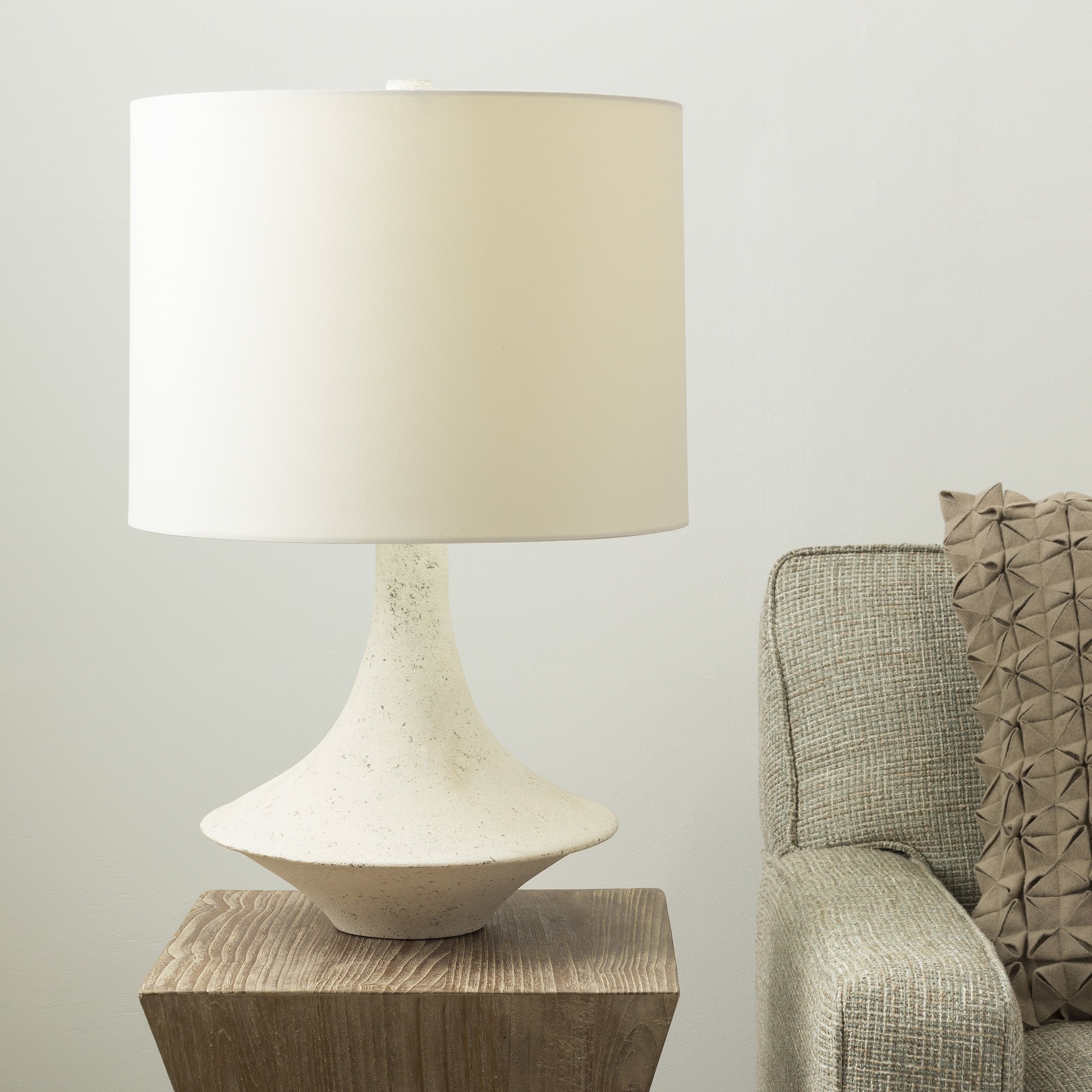 Coulwood Table Lamp, Ivory - Image 1