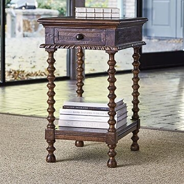 Ambella Home Collection Occitan End Table with Storage - Image 0