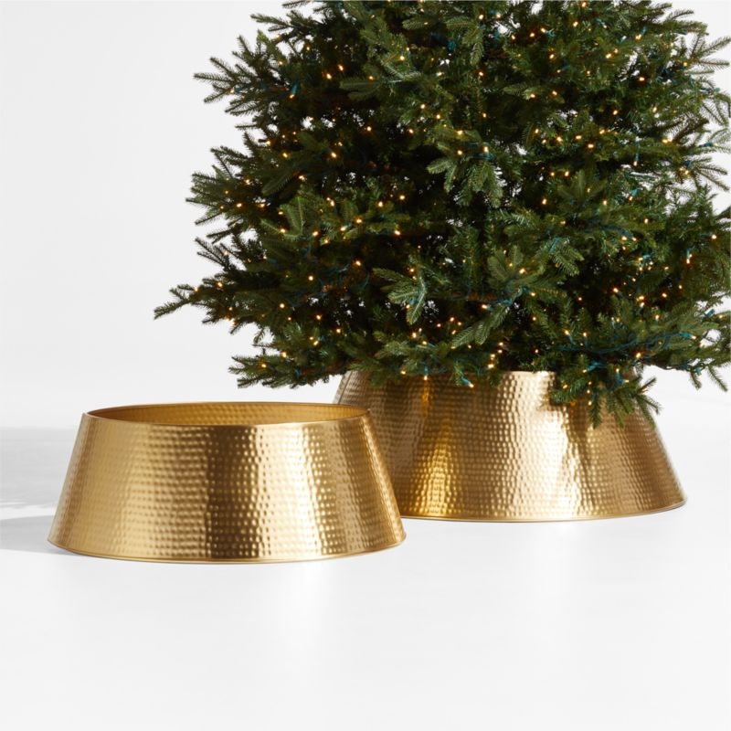 Large Bash Gold Christmas Tree Collar 34" - Image 5