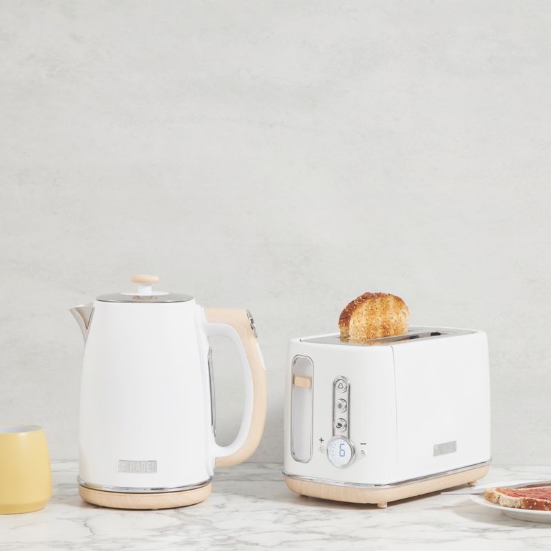 Haden Dorchester Matte White 2-Slice Toaster - Image 4
