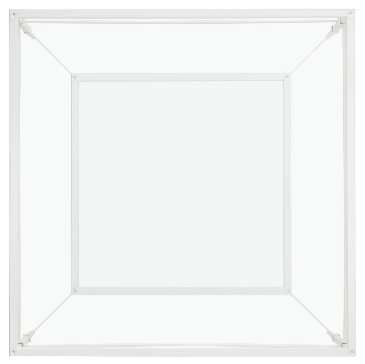 Mieka Cocktail Table - White - Safavieh - Image 4