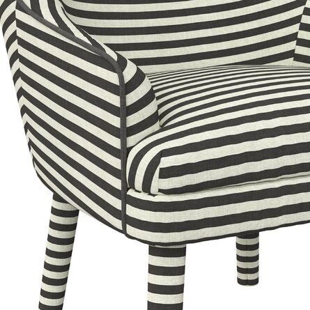 Effie Upholstered Accent Chair - Image 3