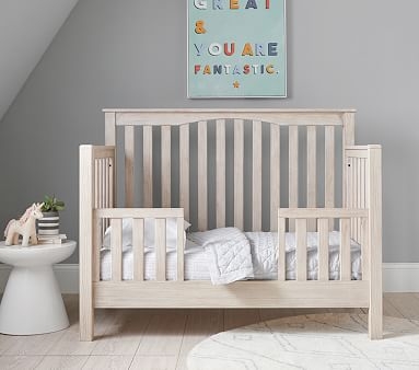 Kendall 4-in-1 Convertible Crib, Weathered White, In-Home Delivery - Image 3
