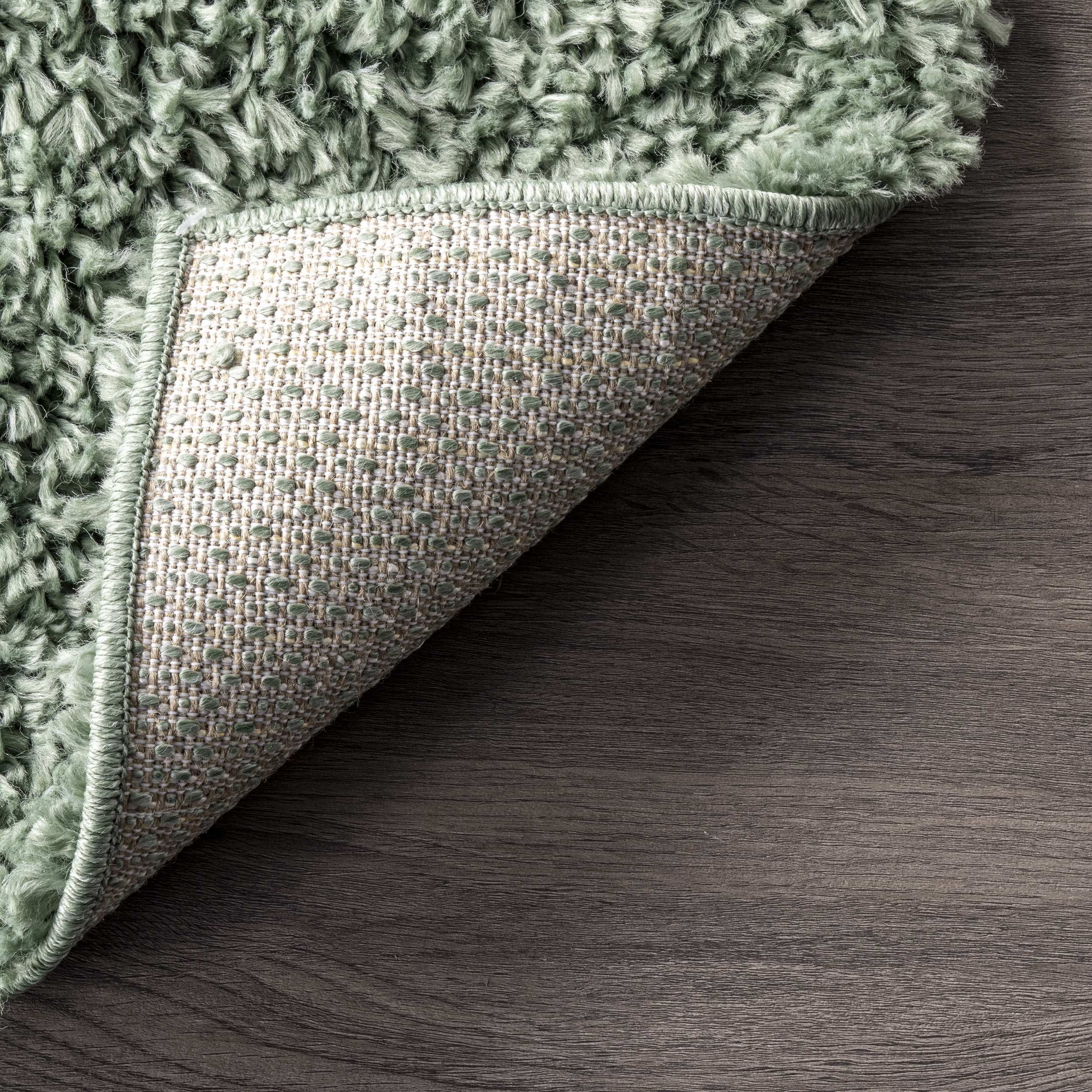 Kara Solid Shag Area Rug - Image 3