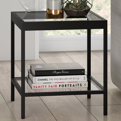Seral Glass Top End Table - Image 0