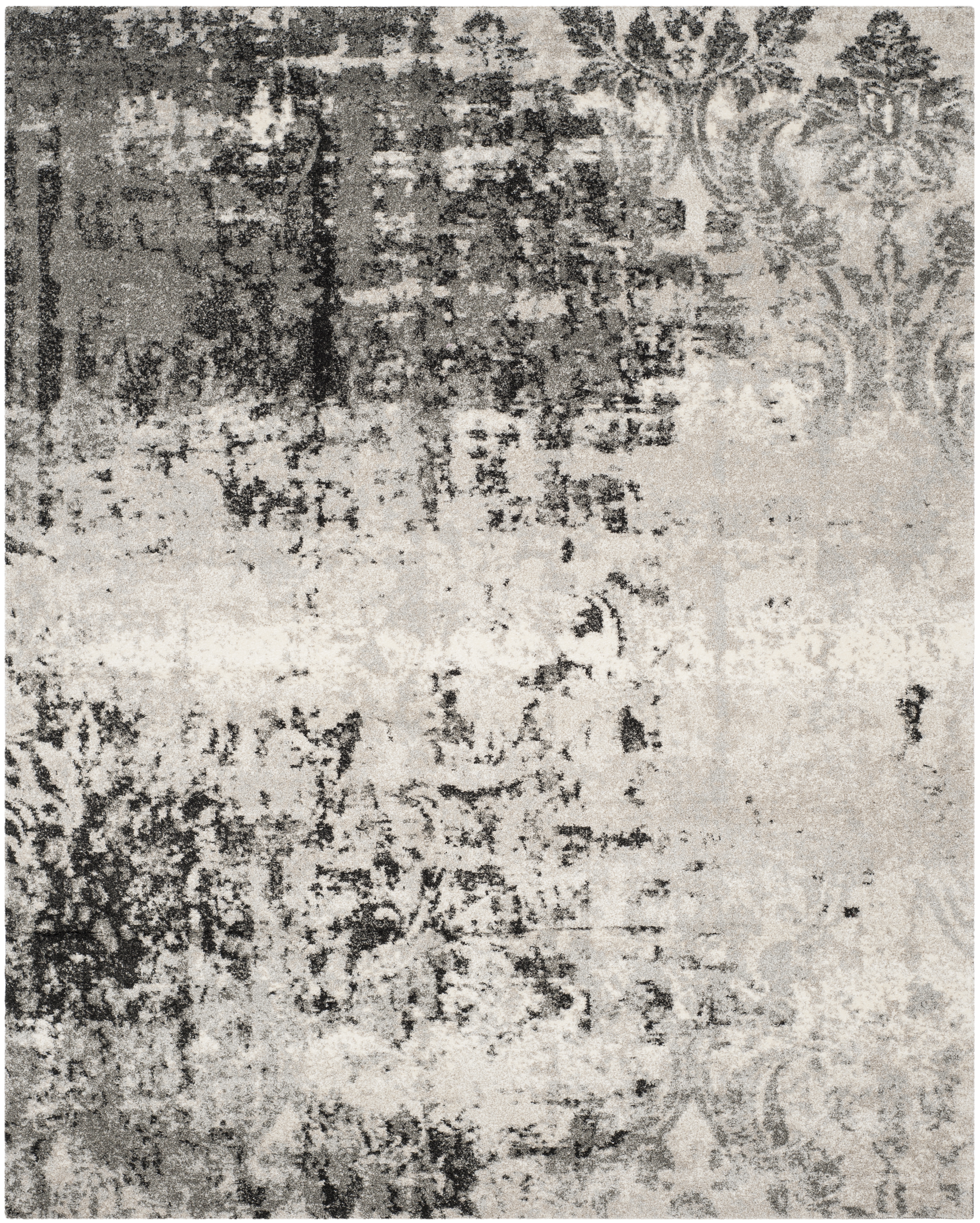 Arlo Home Woven Area Rug, RET2139-7980, Light Grey/Grey,  10' X 14' - Image 0