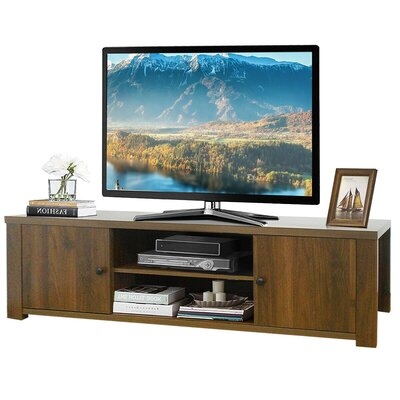 Millwood Pines Tv Stand For Tv's Up To 65'' W/storage Cabinets & Shelves - Image 0