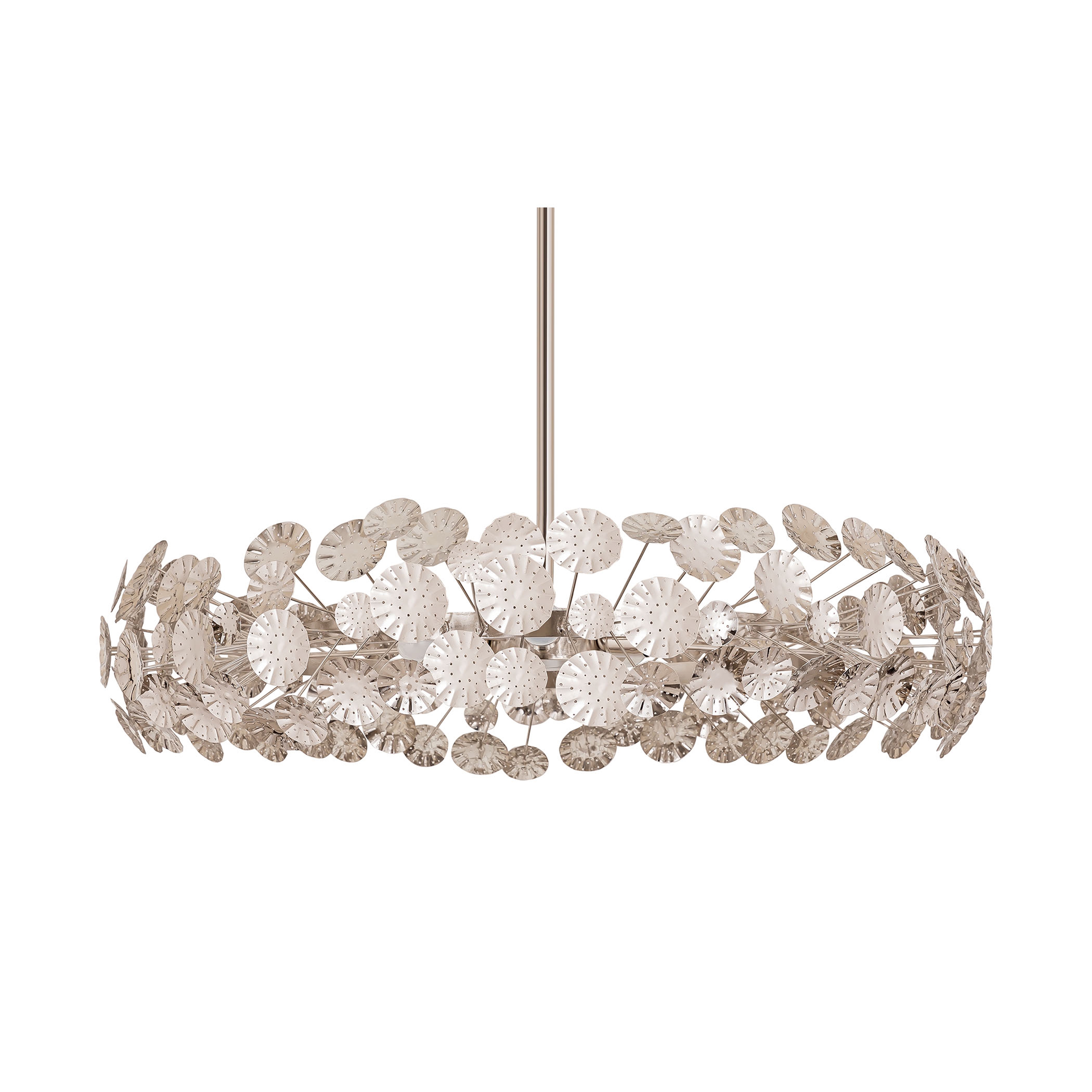 Camora 37'' Wide 5-Light Pendant - Nickel - Image 1