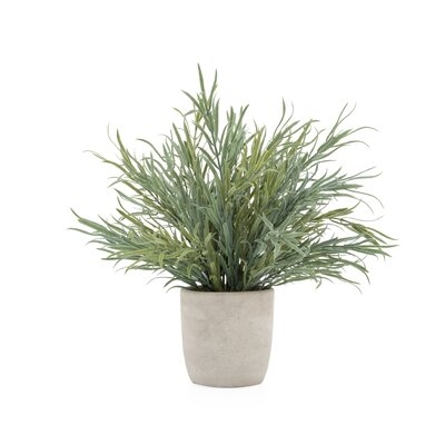 Lavender Potted Faux Plant - Round 3.5" Diameter - Image 0