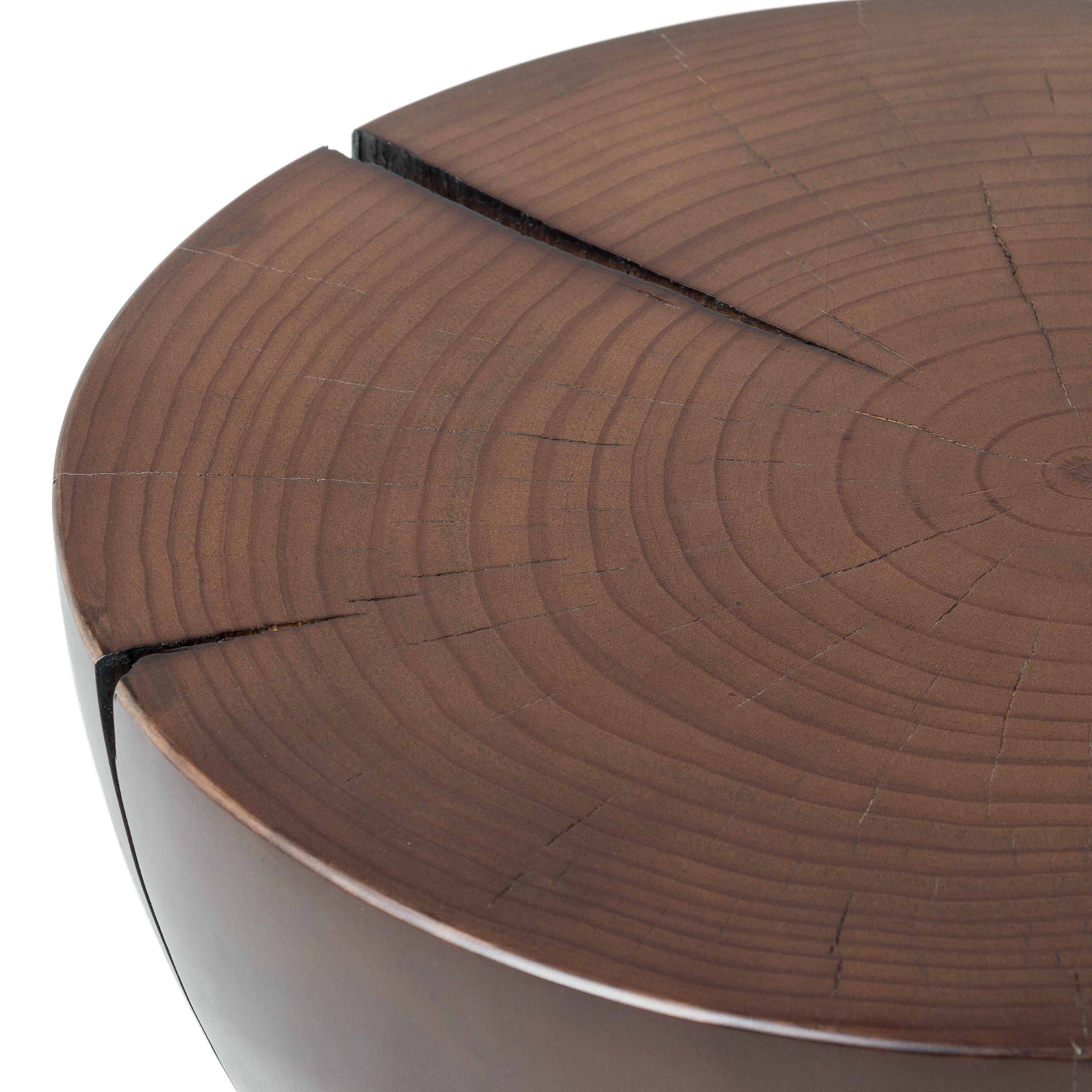 Aliza End Table-Brown Pine - Image 4