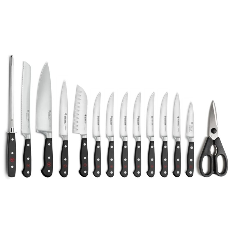 Wusthof ® Classic 15-Piece Acacia Knife Block Set - Image 1