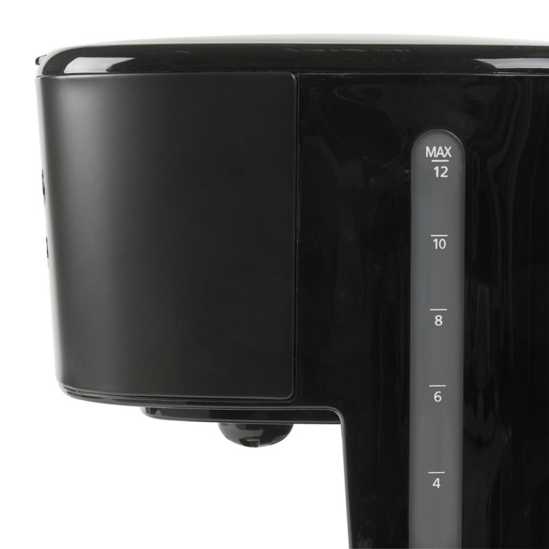 HADEN Heritage Black and Chrome 12-Cup Programmable Coffee Maker - Image 4