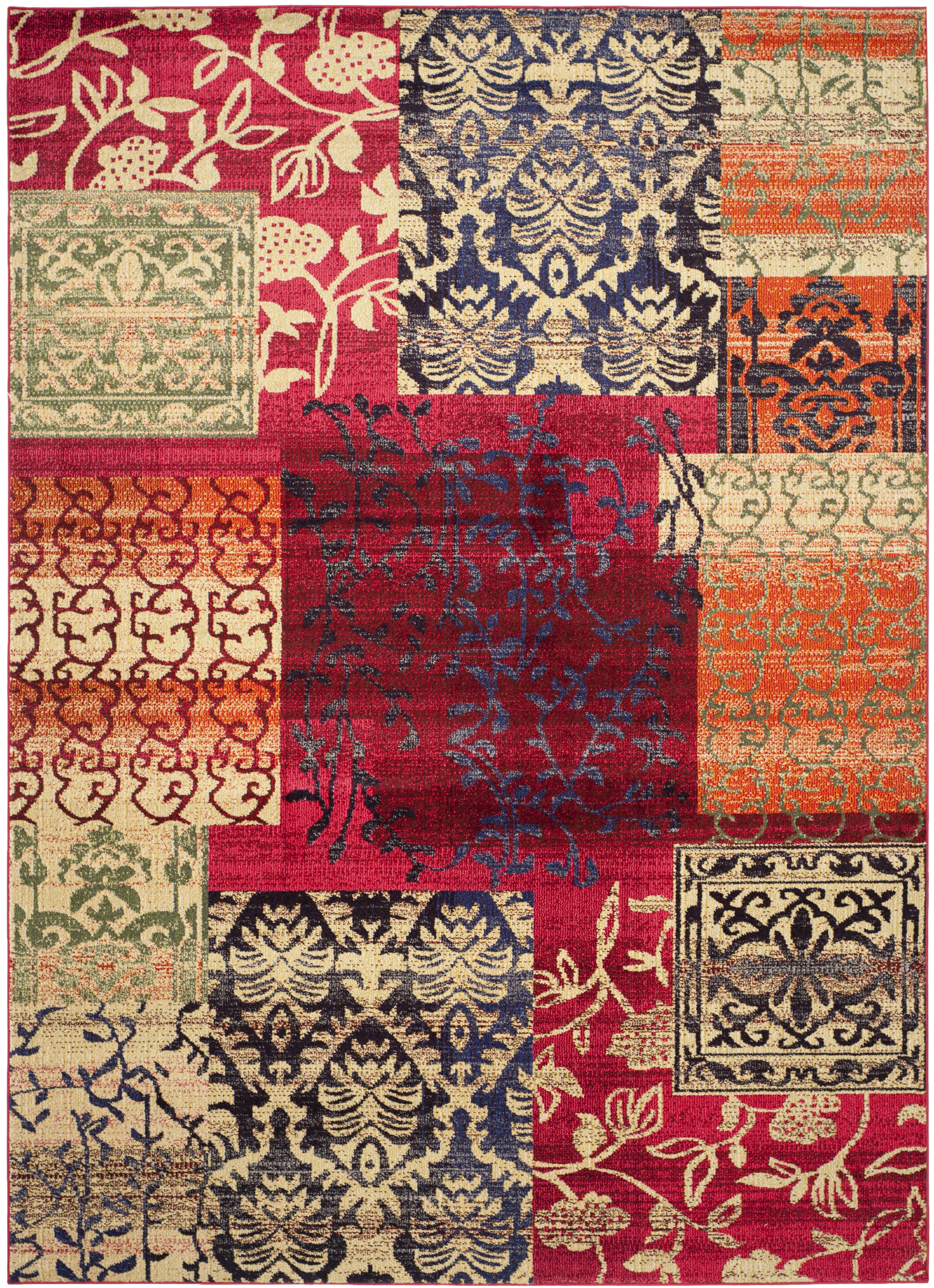 Arlo Home Woven Area Rug, MNC211F, Multi,  8' X 11' - Image 0