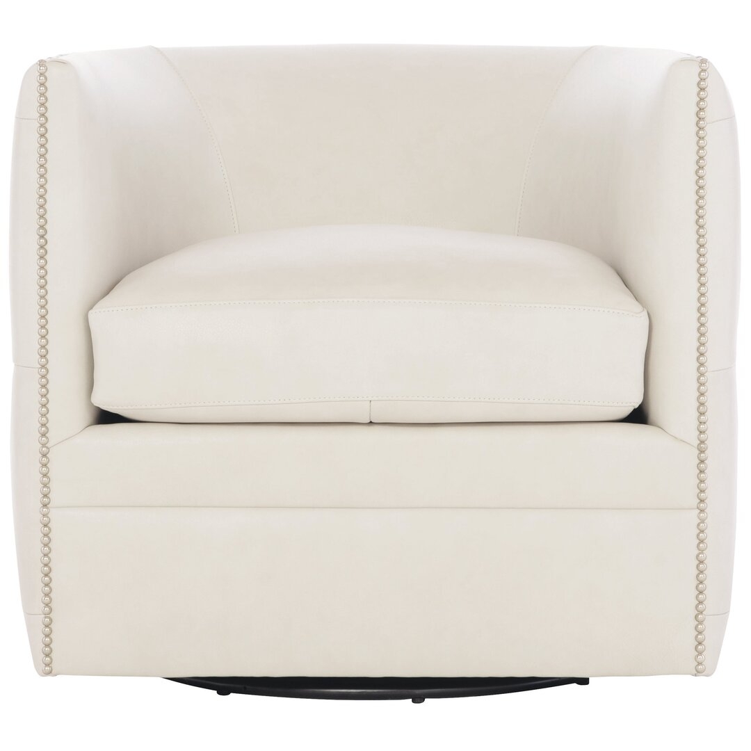 "Bernhardt Bernhardt Palazzo Leather Swivel Chair" - Image 0
