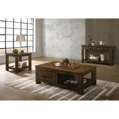 Yousaf 4 Legs Coffee Table with Storage - Image 0
