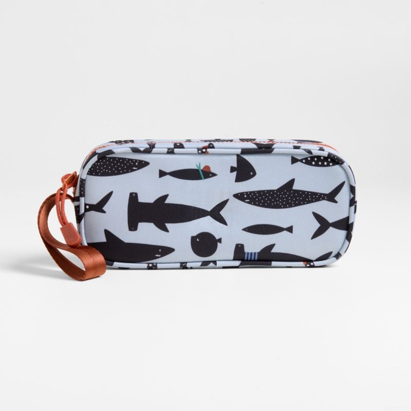 Dreamer Shark School Soft Kids Pencil Case - Image 2
