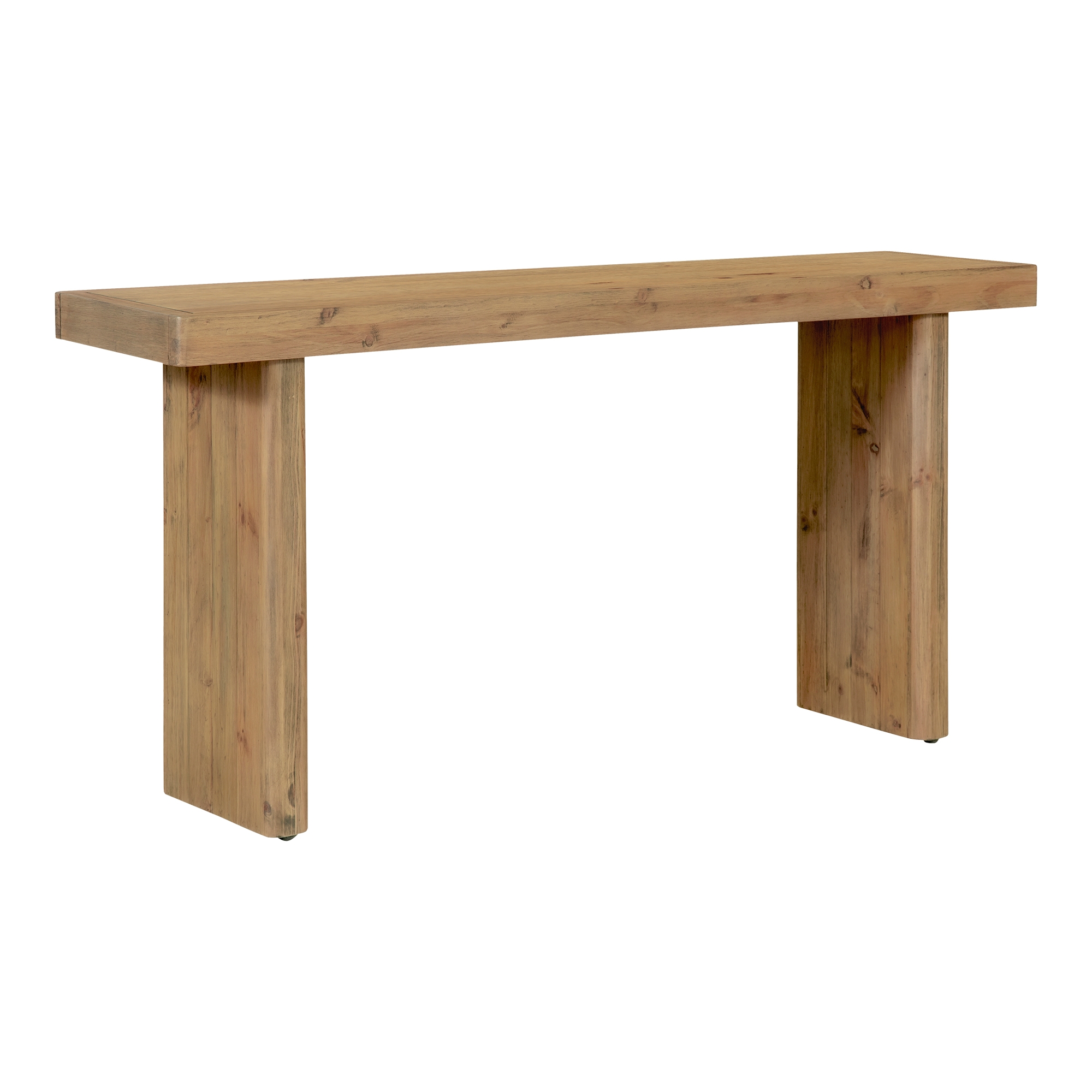 Monterey Console Table Rustic Blonde - Image 1