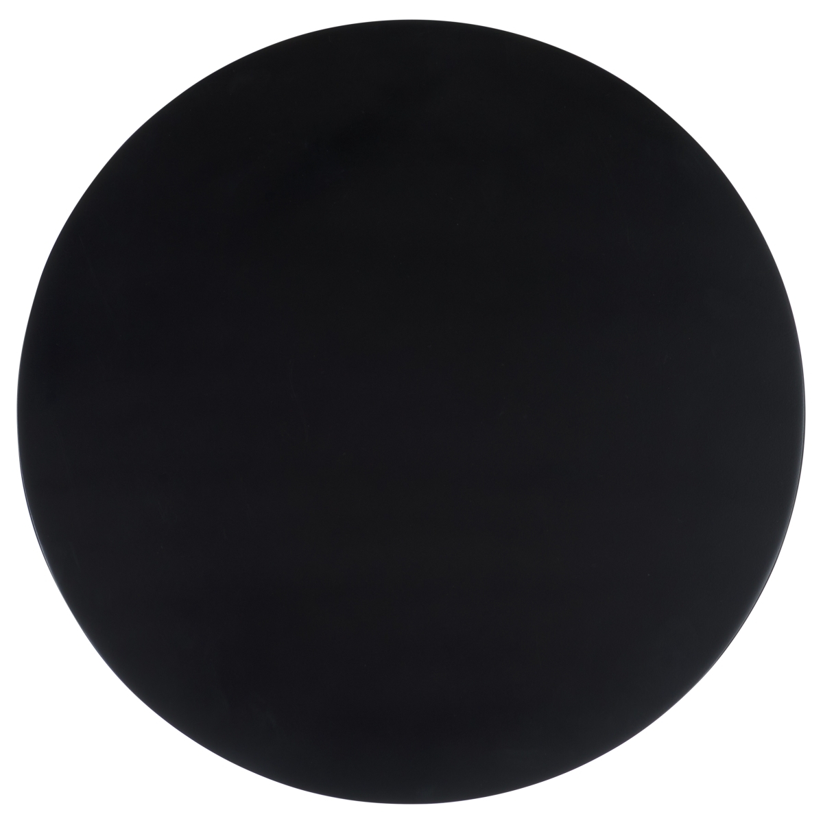 Daiya Round 1 Drawer Wood Nightstand - Black - Image 4