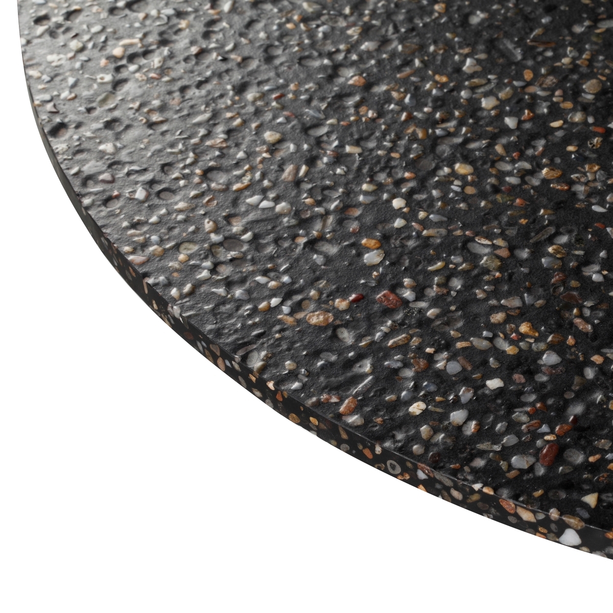 Kathalina Terrazzo Coffee Table - Natural/Black - Image 3