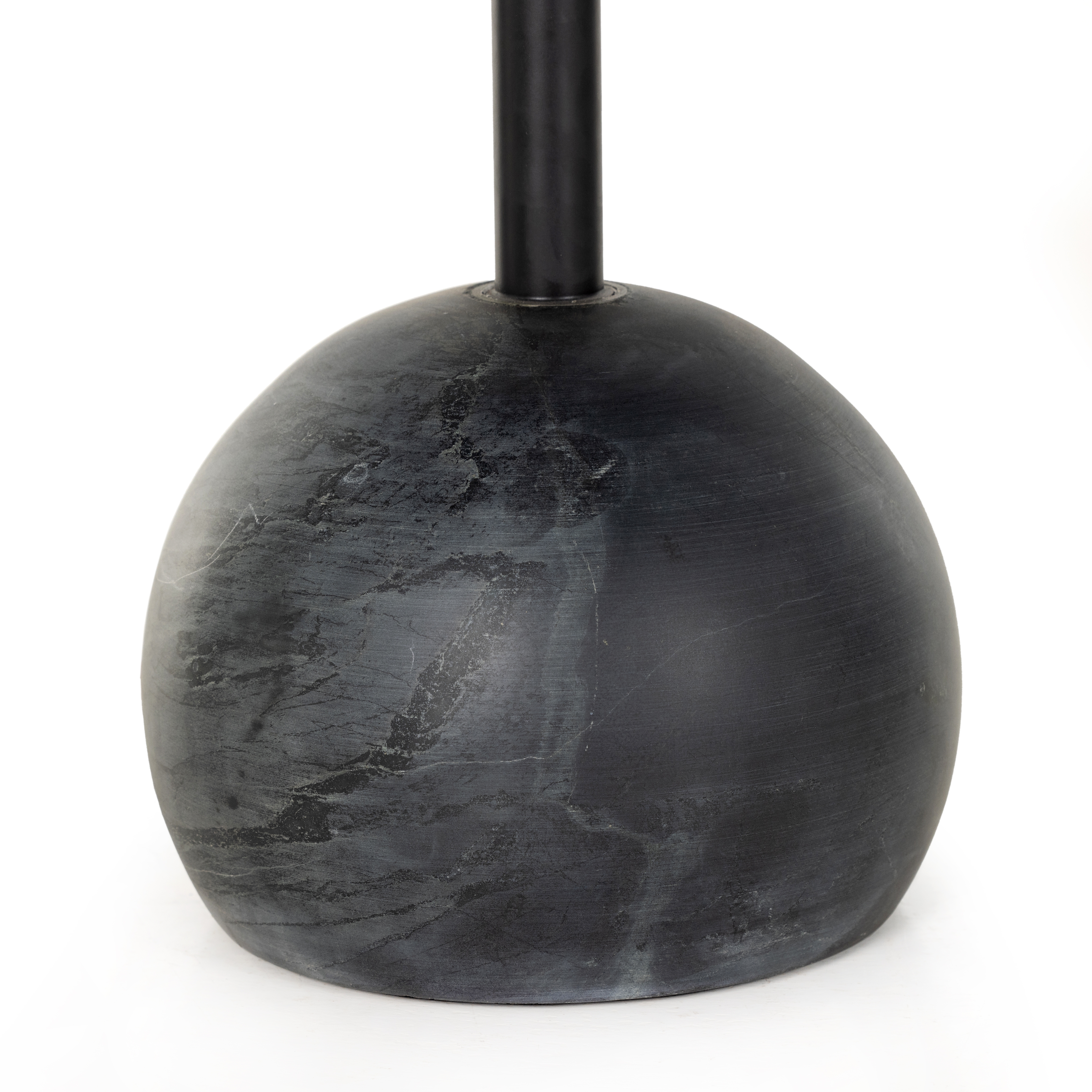 Viola Accent Table - Black Marble - Image 6