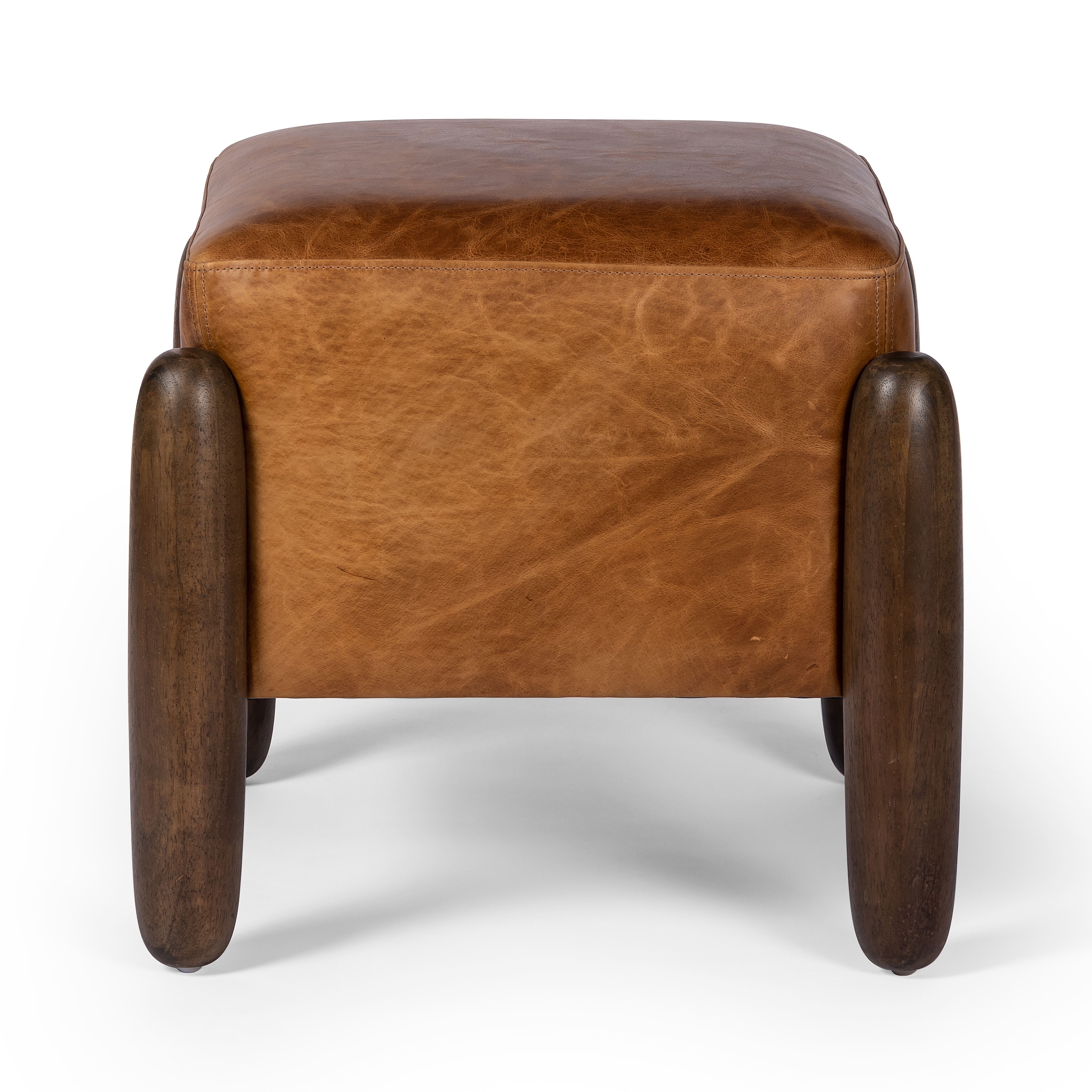 Oaklynn Ottoman-Raleigh Chestnut- 21" - Image 2