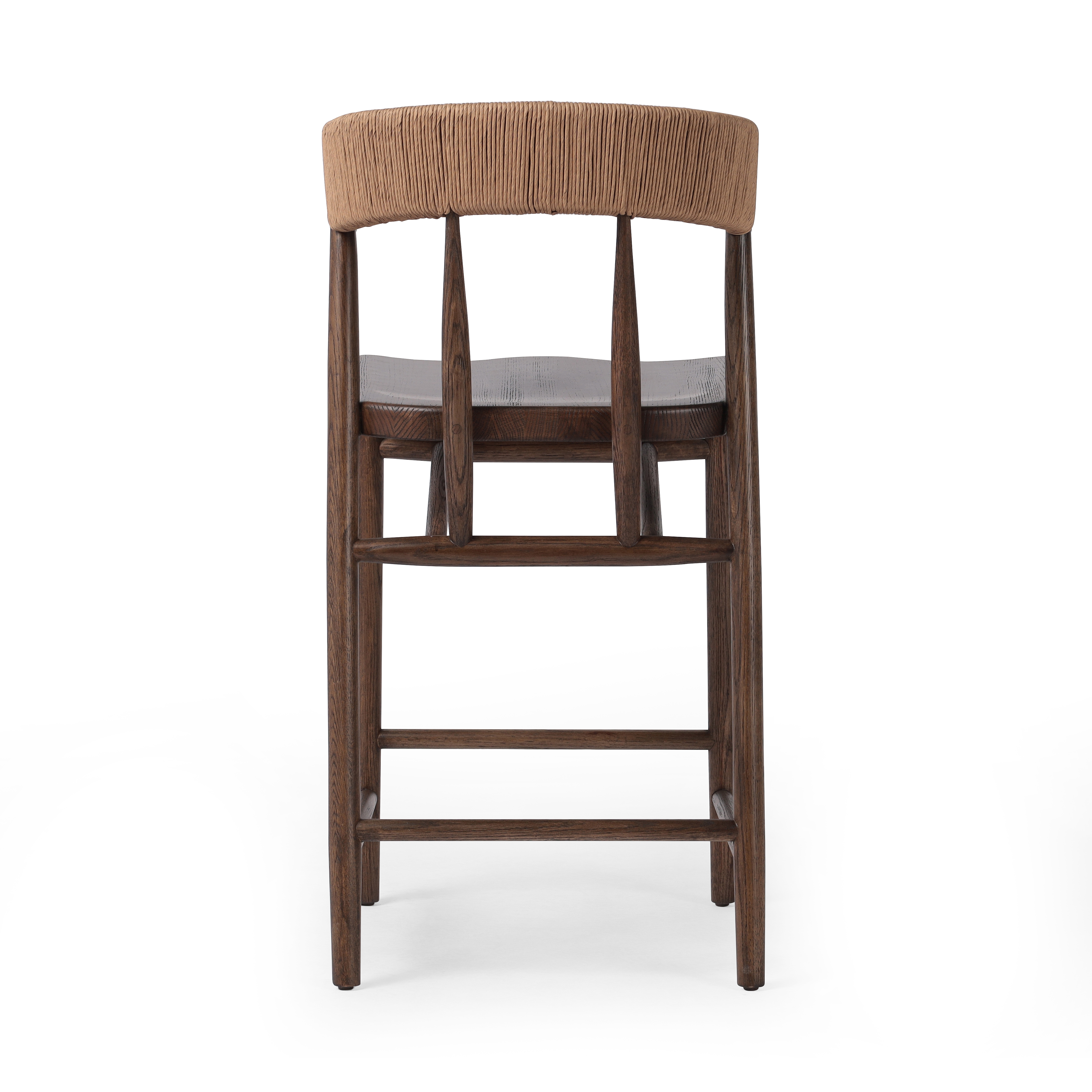Buxton Bar + Counter Stool - Natural Paper Rush - Image 5