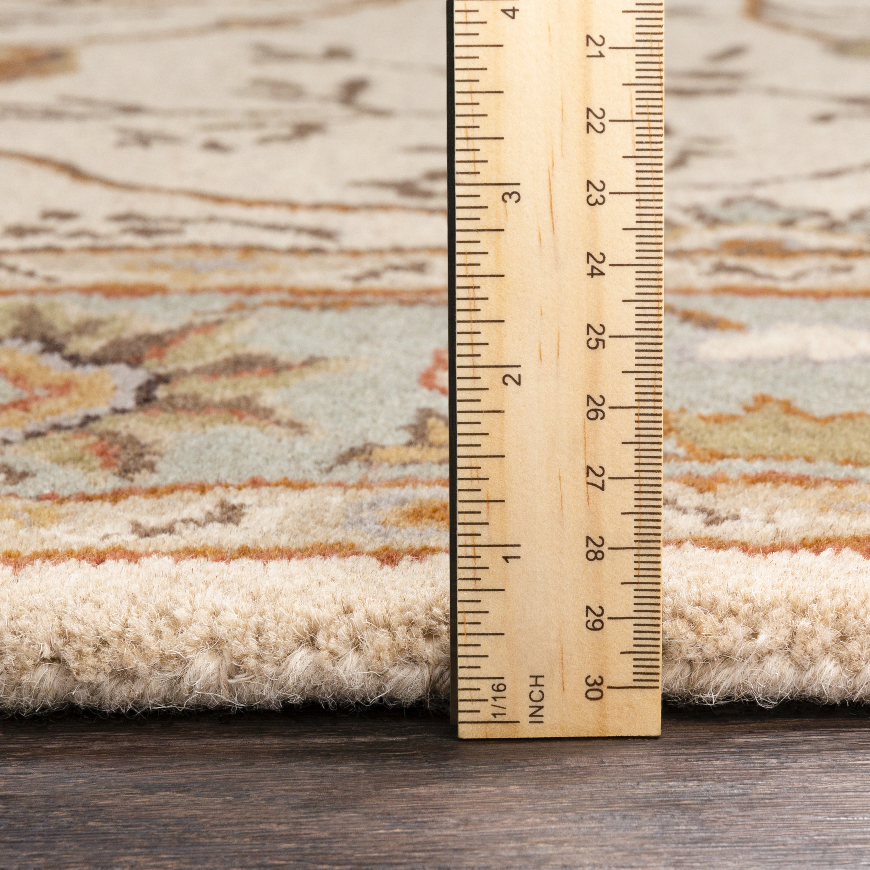 Caesar Beige Indoor 7'6" x 9'6" Handmade Rug - Image 5