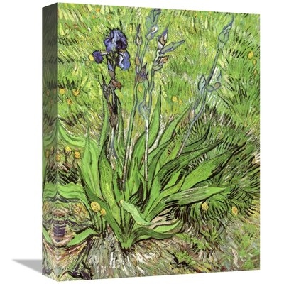 'The Iris' by Vincent Van Gogh Print on Canvas - Image 0
