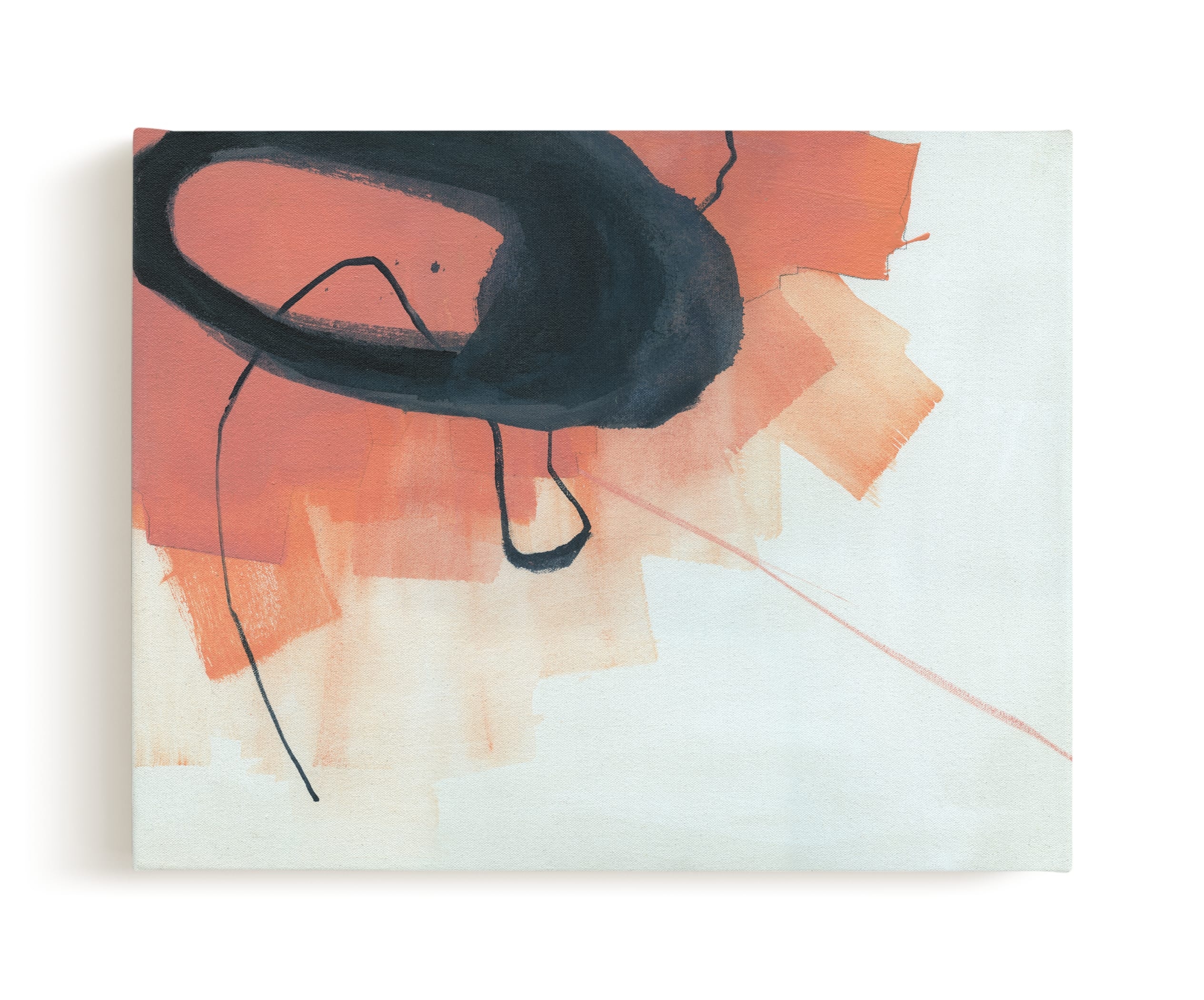 Orange Abstraction Limited Edition Fine Art Print 1 - Image 0