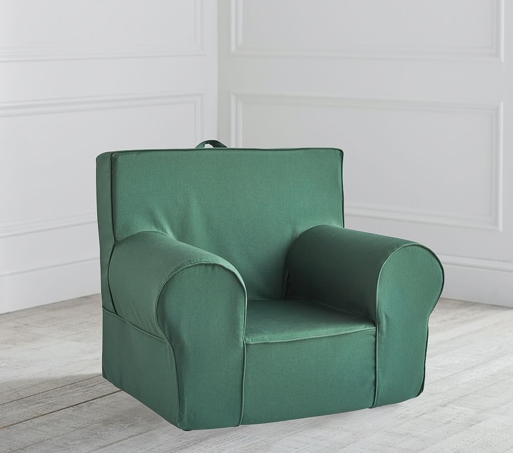 Kids Anywhere Chair(R), Forest Green Twill - Image 0