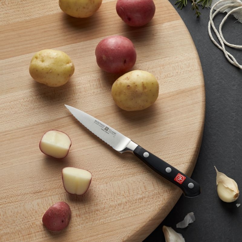 Wusthof ® Classic Black 3.5" Paring Knife - Image 6