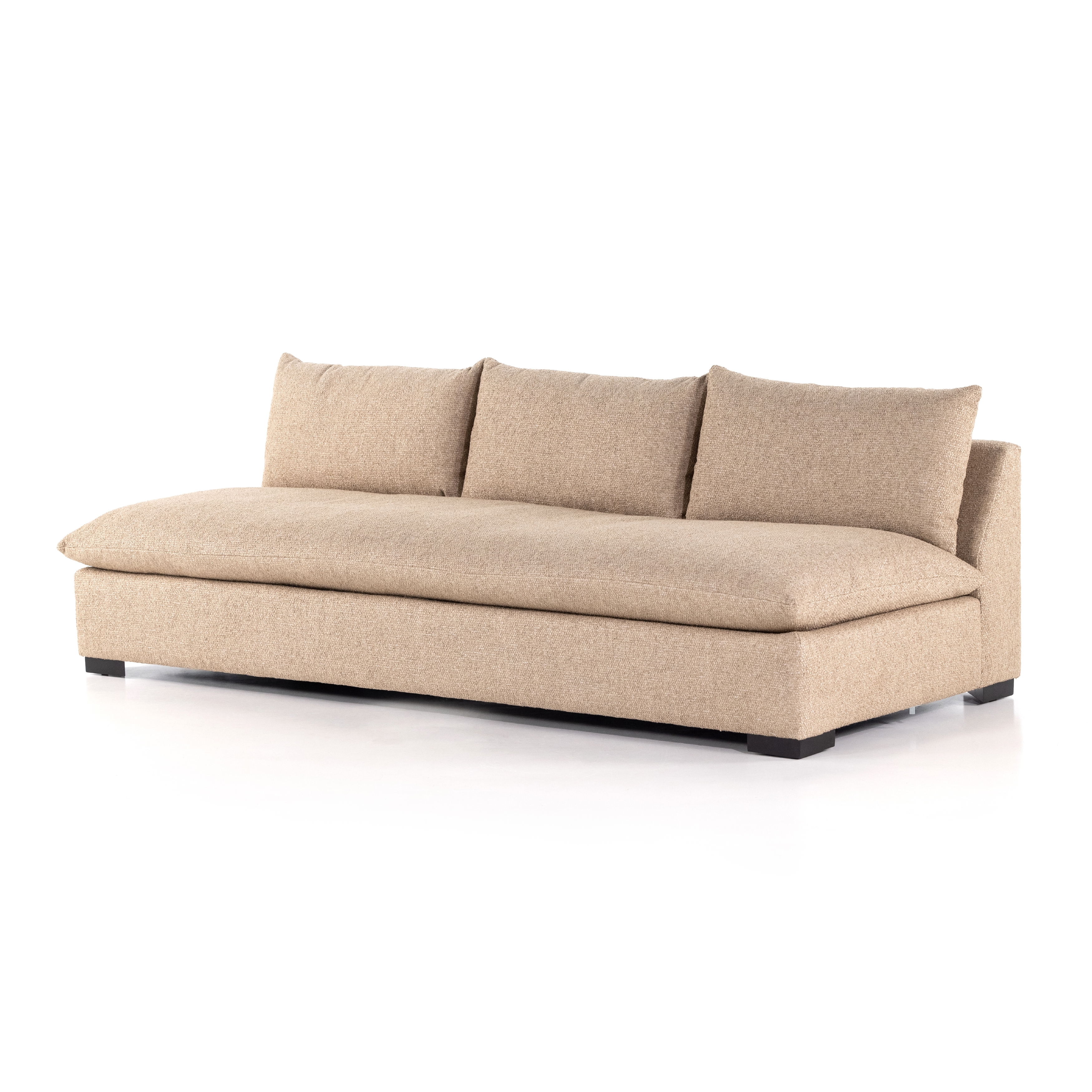 Grant Armless Sofa-94" - Heron Sand - Image 0