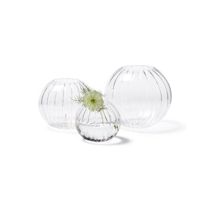 Citrine Clear Indoor / Outdoor Glass Table Vase - Image 0