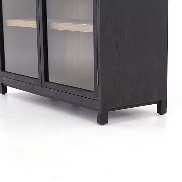 Drifted Oak & Glass Cabinet - Image 2