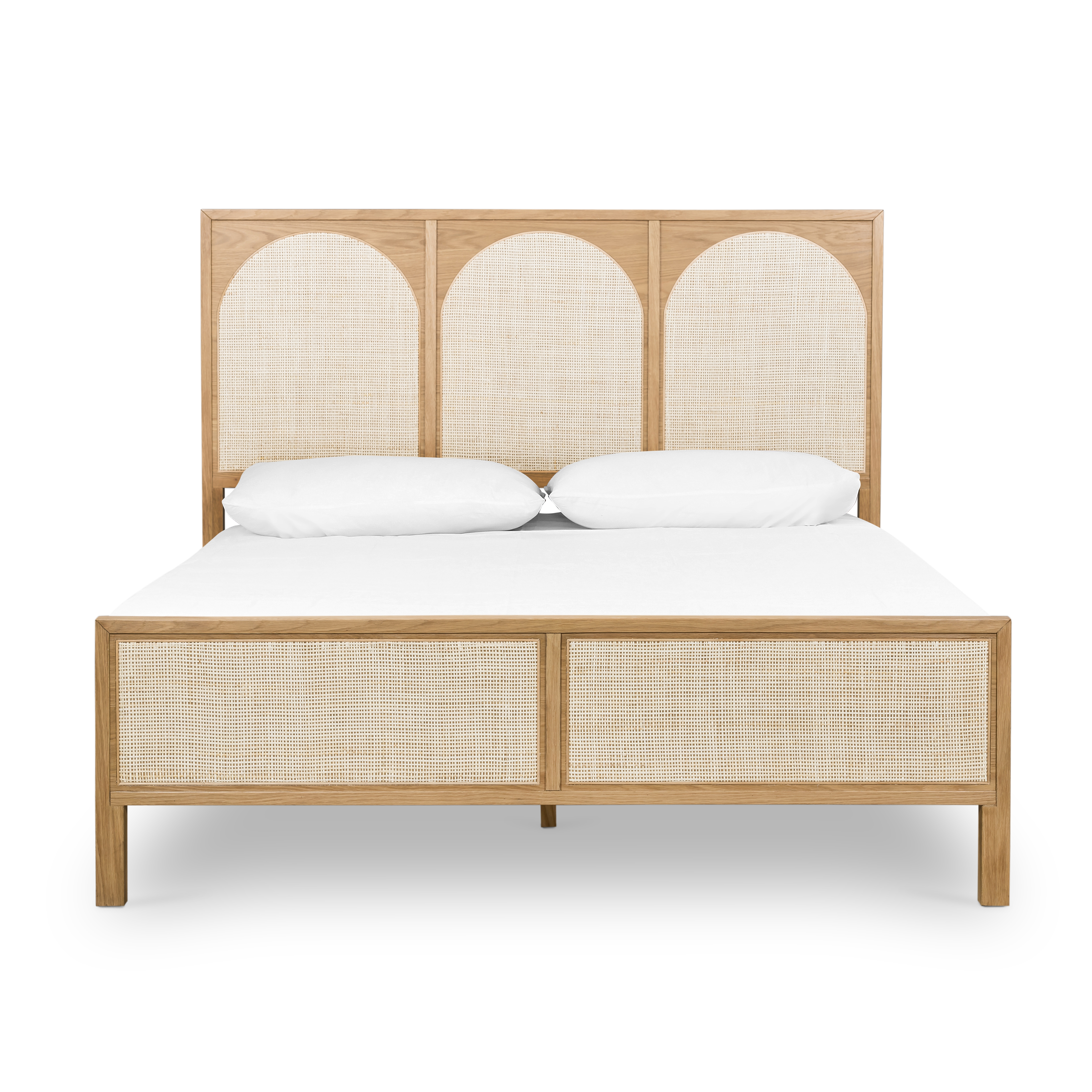 Allegra Bed-Natural Cane-Queen - Image 2